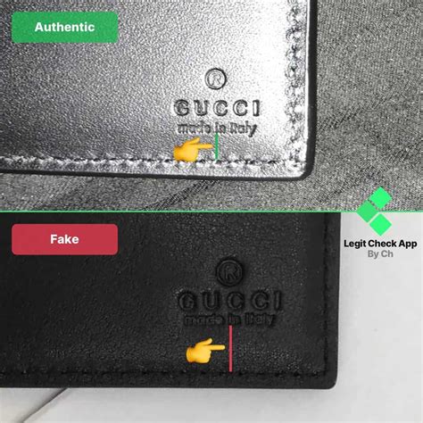 gucci signature wallet mens clone|How to Spot a Fake Gucci Wallet .